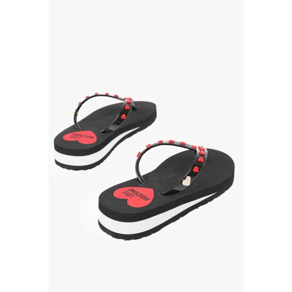 LOVE PVC Flip-Flops EVA30 with Heart Motifs - Picture 3 of 5